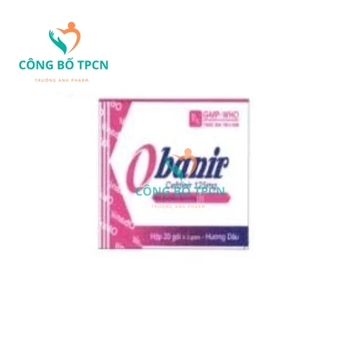 Obanir 125mg Armephaco - Thuốc điều trị nhiễm khuẩn nhẹ hiệu quả